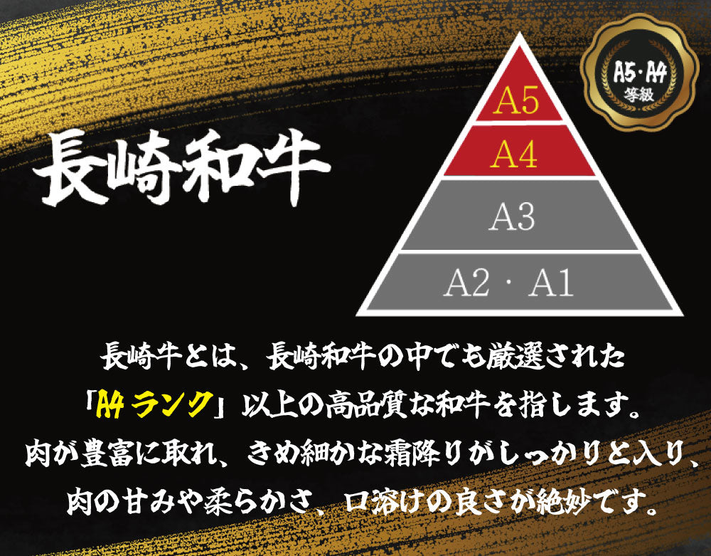 長崎牛 切落し(A4～A5）
