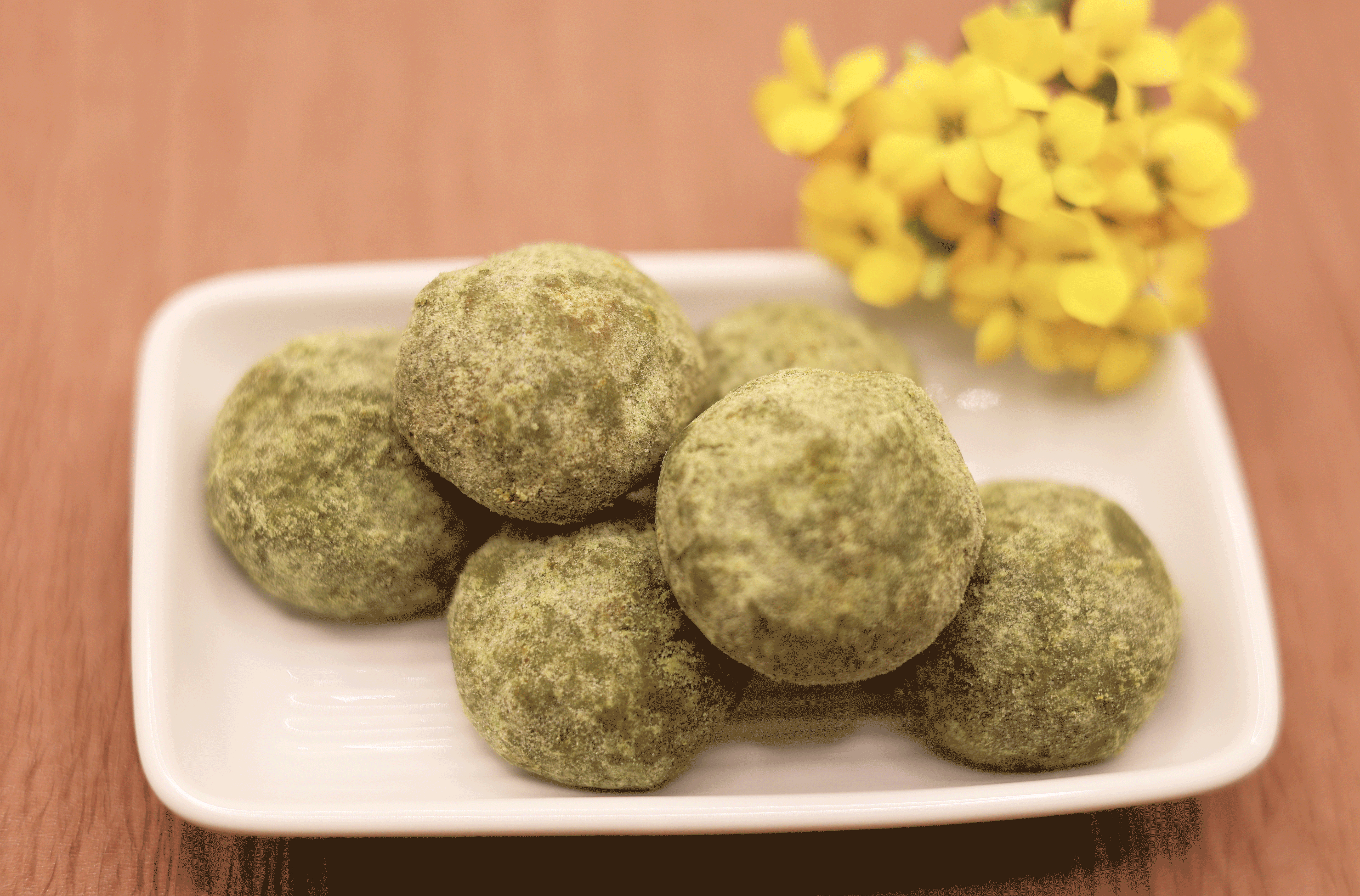 スノーボール 抹茶