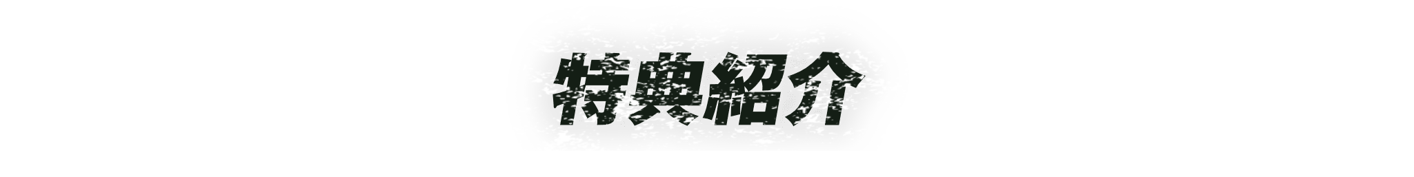 特典紹介